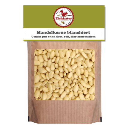 Mandelkerne blanchiert