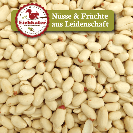 Erdnusskerne blanchiert